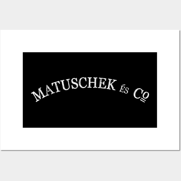 Matuschek & Co - The Shop Around the Corner Wall Art by huckblade